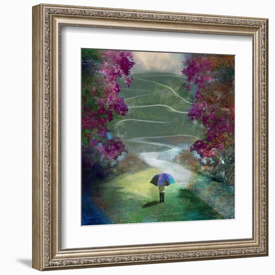 Twisty Turny Day-Nancy Tillman-Framed Art Print