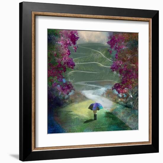 Twisty Turny Day-Nancy Tillman-Framed Art Print