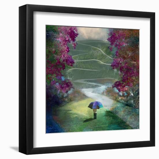 Twisty Turny Day-Nancy Tillman-Framed Art Print