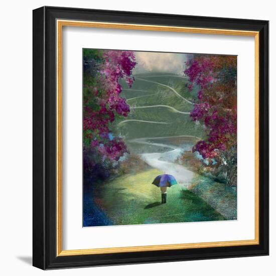 Twisty Turny Day-Nancy Tillman-Framed Art Print