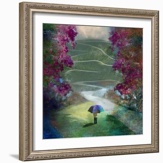 Twisty Turny Day-Nancy Tillman-Framed Art Print