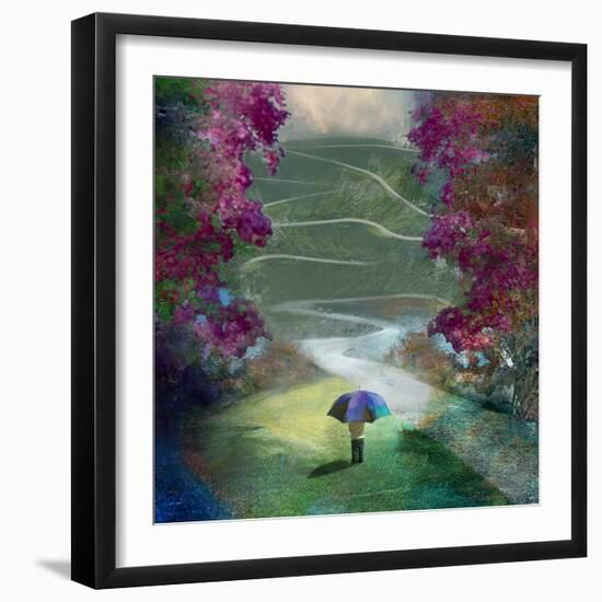 Twisty Turny Day-Nancy Tillman-Framed Art Print