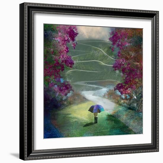 Twisty Turny Day-Nancy Tillman-Framed Art Print