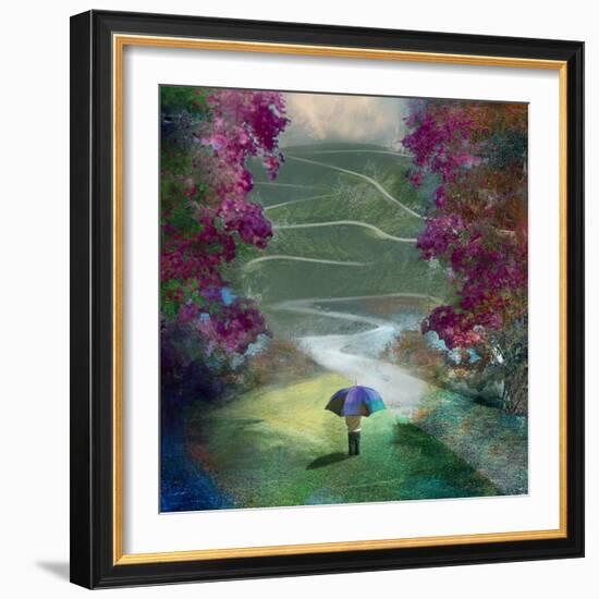 Twisty Turny Day-Nancy Tillman-Framed Art Print