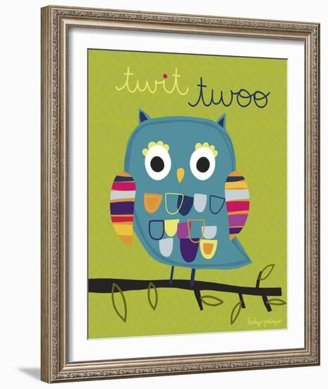 Twit Twoo-Lesley Grainger-Framed Giclee Print