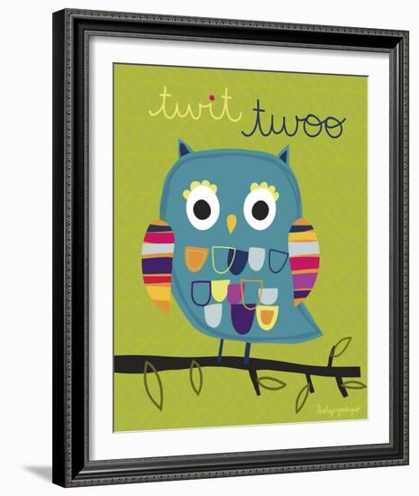 Twit Twoo-Lesley Grainger-Framed Giclee Print