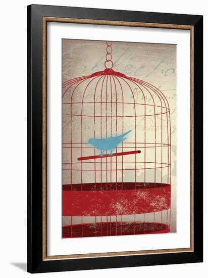 Twitter Panel I-Andrew Michaels-Framed Art Print