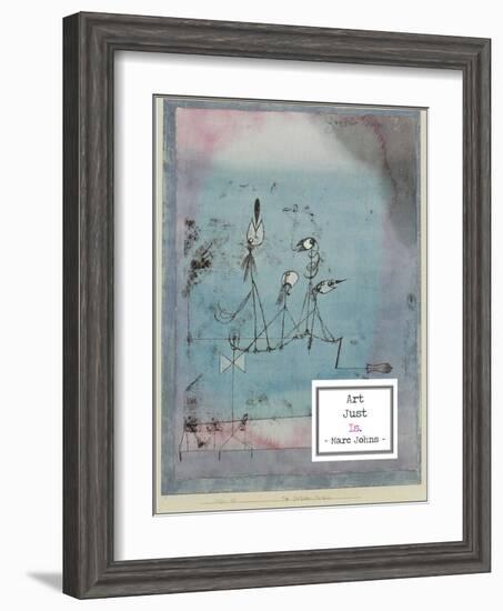 Twittering Machine, 1922-Paul Klee-Framed Art Print