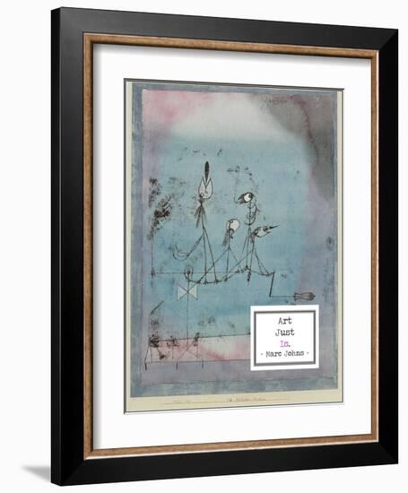 Twittering Machine, 1922-Paul Klee-Framed Art Print