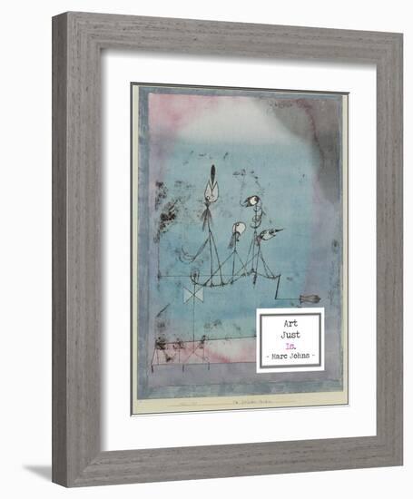 Twittering Machine, 1922-Paul Klee-Framed Art Print