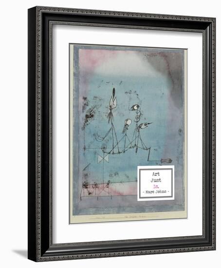 Twittering Machine, 1922-Paul Klee-Framed Art Print