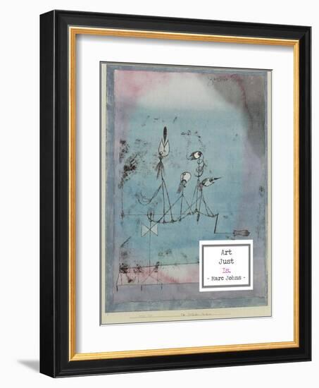 Twittering Machine, 1922-Paul Klee-Framed Art Print