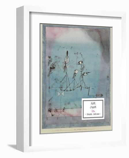 Twittering Machine, 1922-Paul Klee-Framed Art Print