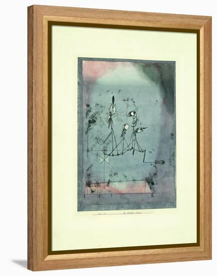 Twittering Machine-Paul Klee-Framed Premier Image Canvas