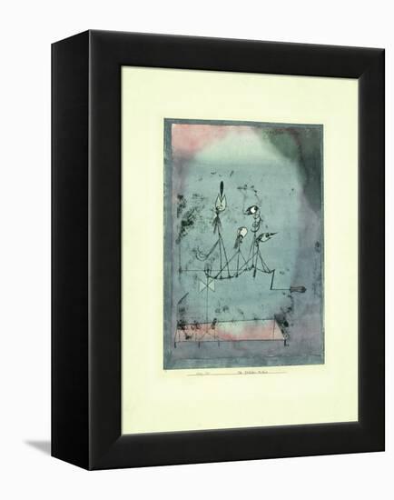 Twittering Machine-Paul Klee-Framed Premier Image Canvas