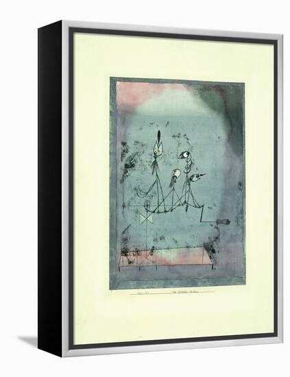 Twittering Machine-Paul Klee-Framed Premier Image Canvas