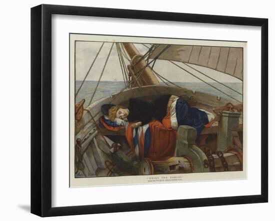 Twixt Two Worlds-Arthur Hopkins-Framed Giclee Print