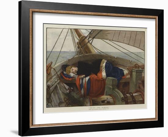 Twixt Two Worlds-Arthur Hopkins-Framed Giclee Print