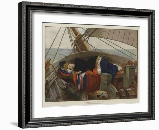 Twixt Two Worlds-Arthur Hopkins-Framed Giclee Print