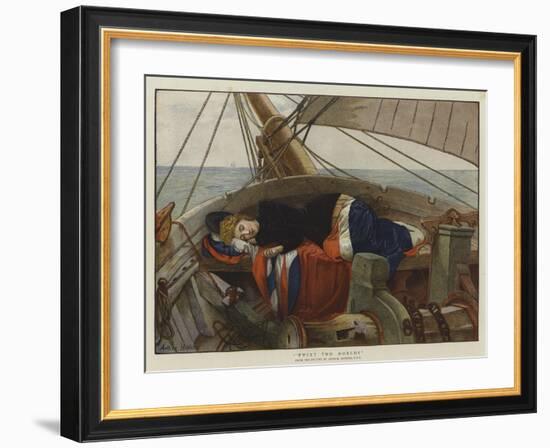 Twixt Two Worlds-Arthur Hopkins-Framed Giclee Print