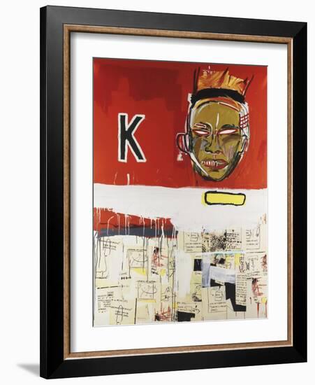 Two and a Half Hours of Chinese Food-Jean-Michel Basquiat-Framed Giclee Print