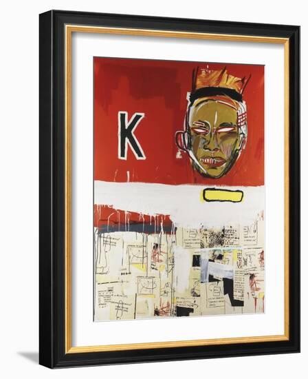 Two and a Half Hours of Chinese Food-Jean-Michel Basquiat-Framed Giclee Print