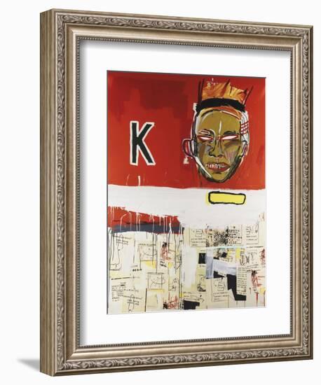 Two and a Half Hours of Chinese Food-Jean-Michel Basquiat-Framed Giclee Print