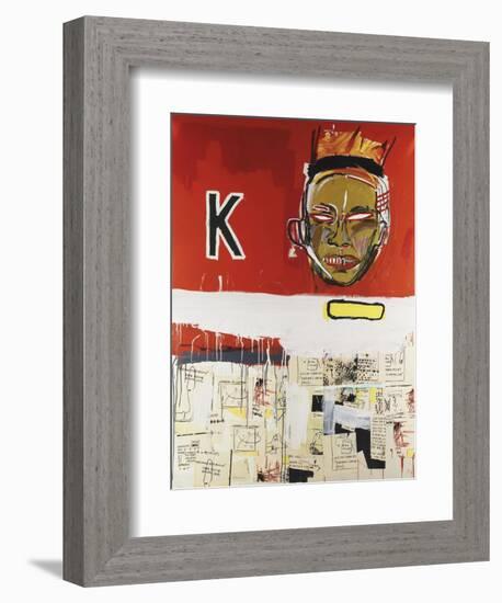 Two and a Half Hours of Chinese Food-Jean-Michel Basquiat-Framed Giclee Print