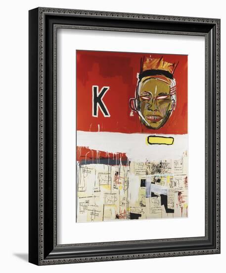 Two and a Half Hours of Chinese Food-Jean-Michel Basquiat-Framed Giclee Print