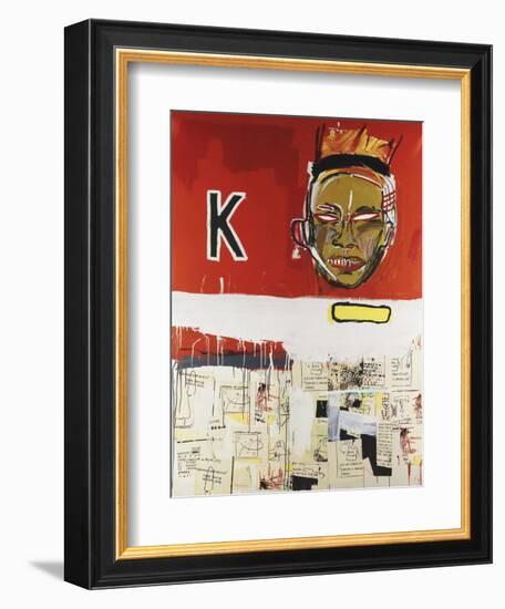 Two and a Half Hours of Chinese Food-Jean-Michel Basquiat-Framed Giclee Print