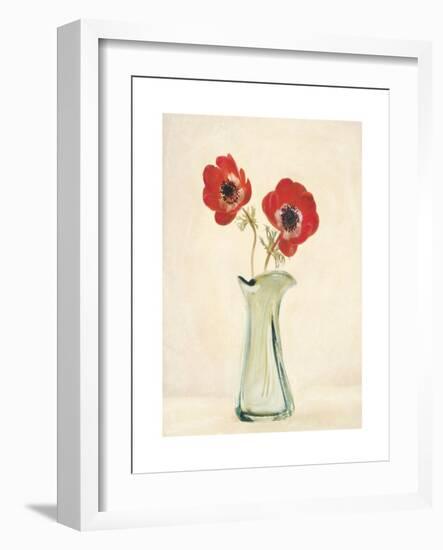 Two Anemones - special-Amy Melious-Framed Art Print