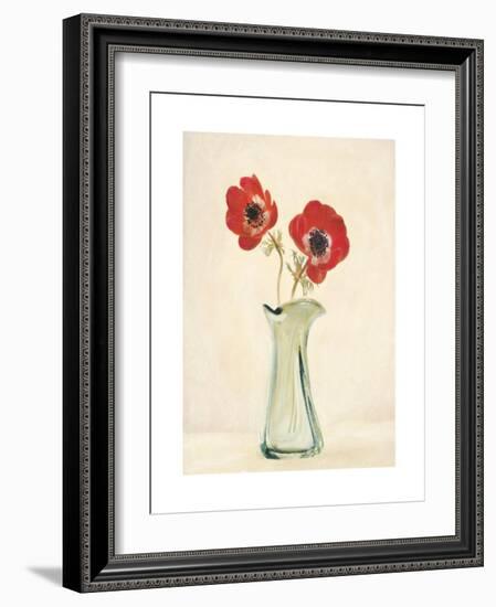 Two Anemones - special-Amy Melious-Framed Art Print