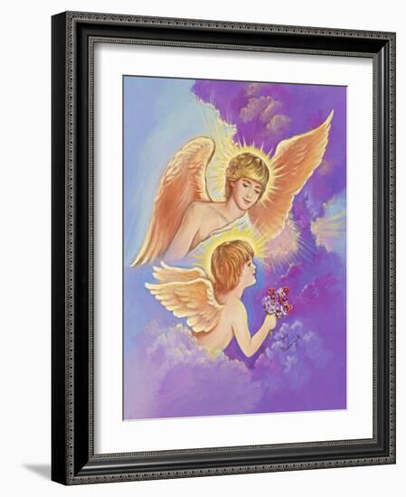 Two Angels-Judy Mastrangelo-Framed Giclee Print