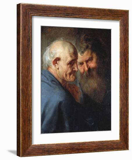 Two Apostles-Hendrik Avercamp-Framed Giclee Print