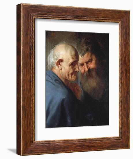 Two Apostles-Hendrik Avercamp-Framed Giclee Print