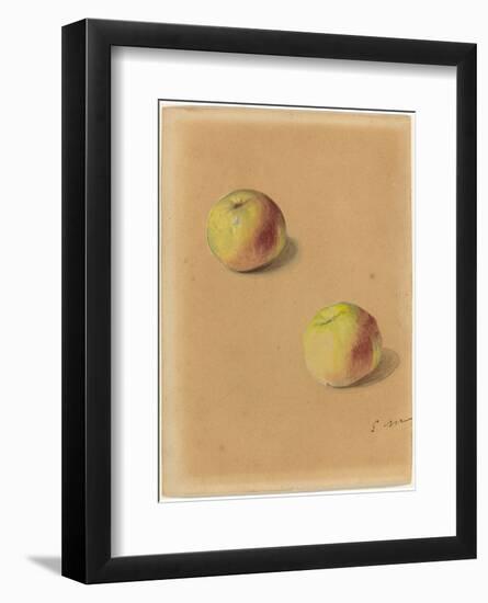 Two Apples, 1880-Edouard Manet-Framed Art Print