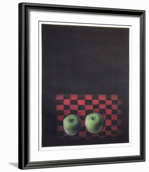 Two Apples-Tomoe Yokoi-Framed Collectable Print