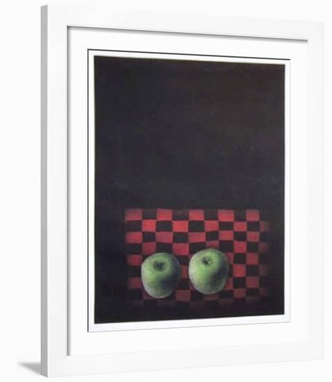 Two Apples-Tomoe Yokoi-Framed Collectable Print