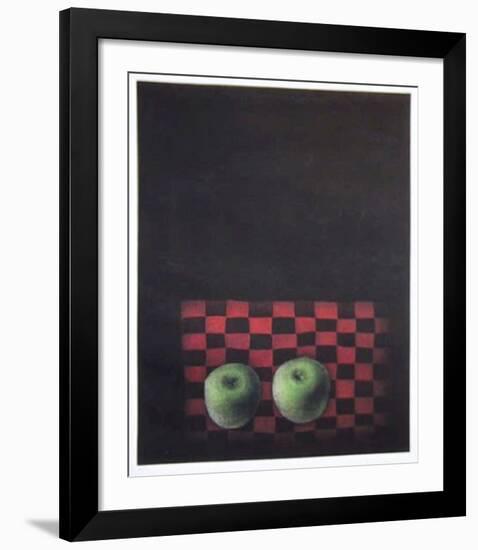 Two Apples-Tomoe Yokoi-Framed Collectable Print