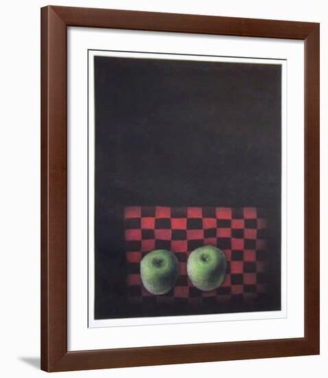 Two Apples-Tomoe Yokoi-Framed Collectable Print