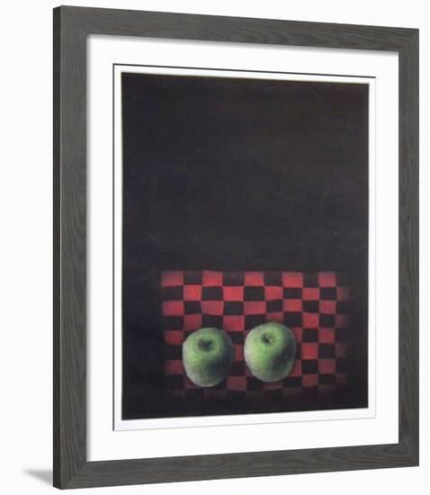 Two Apples-Tomoe Yokoi-Framed Collectable Print