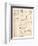 Two architectural drawings, c1472-c1519 (1883)-Leonardo Da Vinci-Framed Giclee Print