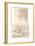 Two architectural drawings, c1472-c1519 (1883)-Leonardo Da Vinci-Framed Giclee Print