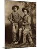 Two Armed Full Dressed Frontier Scouts-Whittick-Mounted Art Print