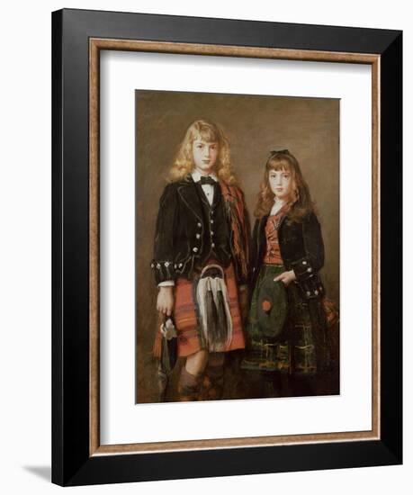 Two Bairns-John Everett Millais-Framed Giclee Print