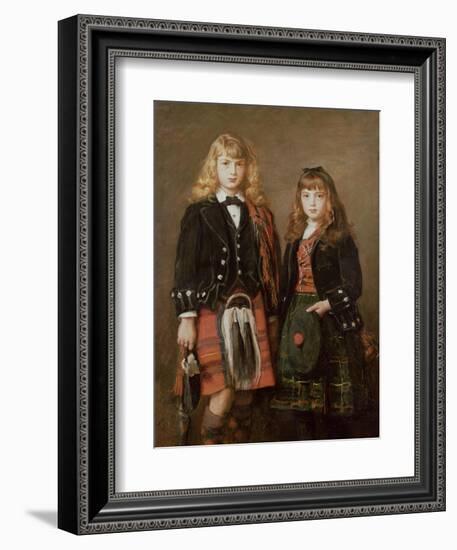 Two Bairns-John Everett Millais-Framed Giclee Print