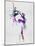 Two Ballerinas Dance Watercolor-Irina March-Mounted Art Print