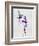 Two Ballerinas Dance Watercolor-Irina March-Framed Art Print