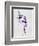 Two Ballerinas Dance Watercolor-Irina March-Framed Art Print