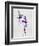 Two Ballerinas Dance Watercolor-Irina March-Framed Art Print